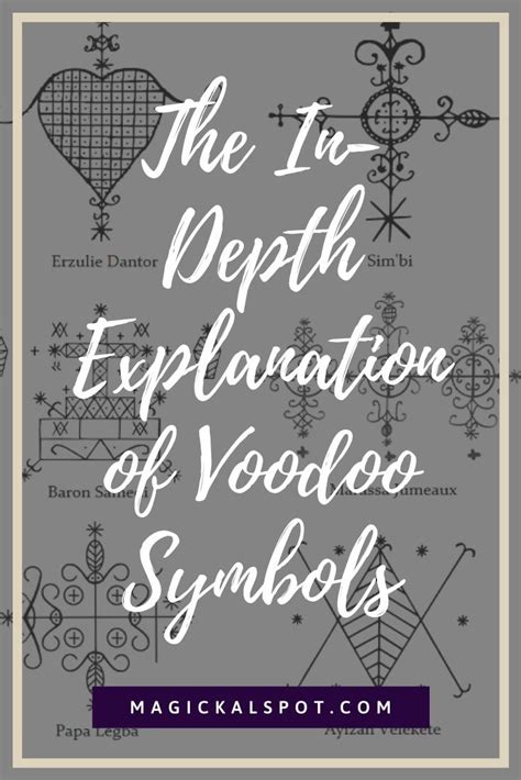 Voodoo divination symbols